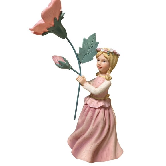 Wildflower Angel -Wild Roses for Happiness Figurine - Picture 4 of 12